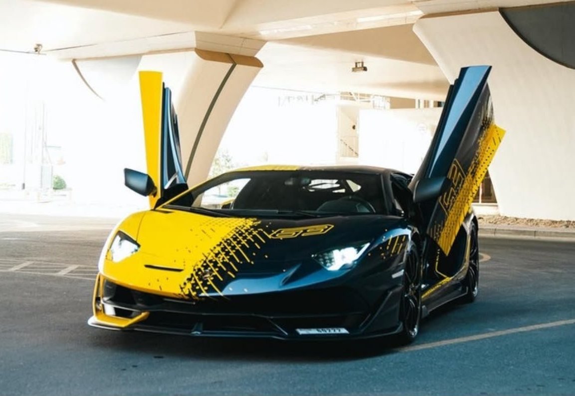 Lamborghini Aventador SVJ rental Dubai